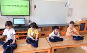 自理自立，美丽绽放——记中班年级组叠衣服比赛