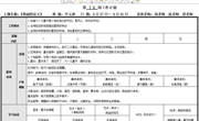 第十五周周计划