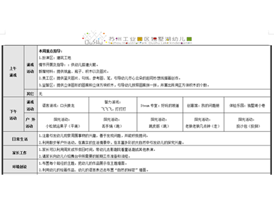 第十一周周计划