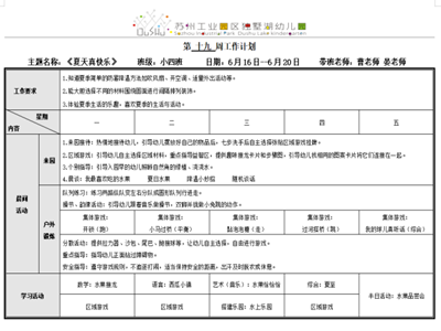第十九周周计划