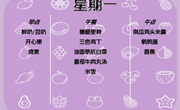 独墅湖幼儿园第一周食谱