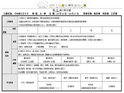 第七周周计划