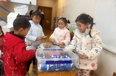 小手拉大手，暖冬共迎新——记大班家长开放日暨亲子迎新活动