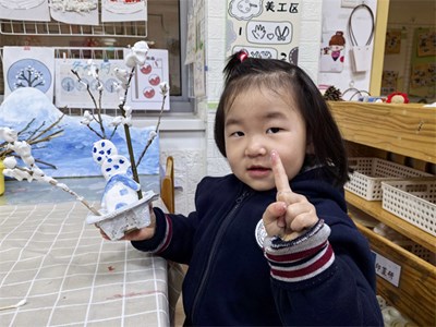 童趣雪景手作记